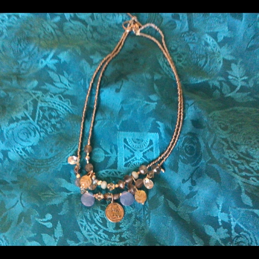 VTG CHARLES WINSTON 925 ANGEL NECKLACE